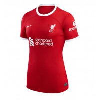 Liverpool Virgil van Dijk #4 Fußballbekleidung Heimtrikot Damen 2023-24 Kurzarm